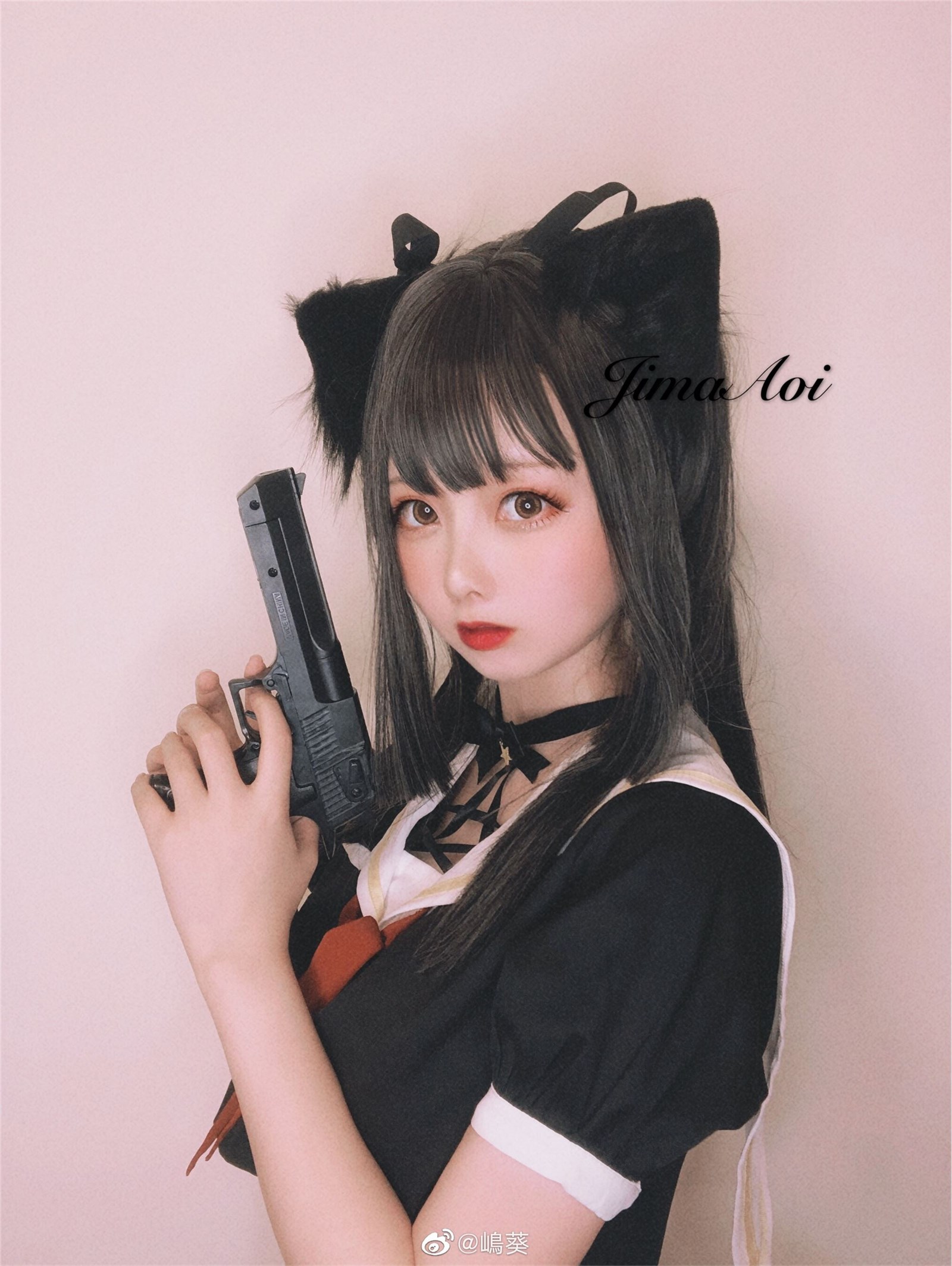 Kwai - vol.015 black cat with gun(5)